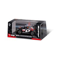 Bburago - RACE, Toyota GR Yaris Rally1 Hybrid v dekorativním boxu, Rovanpera #69, modrá, 1:43