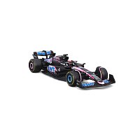 Bburago - RACE Formule F1 v dekorativním boxu, Team Alpine A524 (2024), #31 Esteban Ocon, 1:43