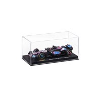 Bburago - RACE Formule F1 v dekorativním boxu, Team Alpine A524 (2024), #10 Pierre Gasly, 1:43