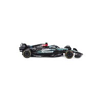 Bburago - RACE Formule F1 v dekorativním boxu, Mercedes-AMG Petronas W15 (2024), #63 G.Russell, 1:43