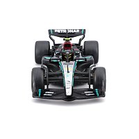 Bburago - RACE Formule F1 v dekorativním boxu, Mercedes-AMG Petronas W15 (2024), #44 Hamilton, 1:43