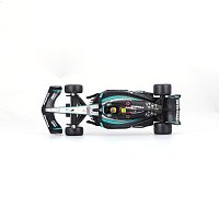 Bburago - RACE Formule F1 v dekorativním boxu, Mercedes-AMG Petronas W15 (2024), #44 Hamilton, 1:43