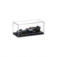 Bburago - RACE Formule F1 v dekorativním boxu, Mercedes-AMG Petronas W15 (2024), #44 Hamilton, 1:43
