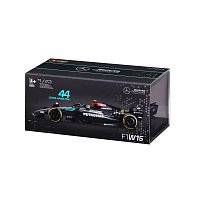 Bburago - RACE Formule F1 v dekorativním boxu, Mercedes-AMG Petronas W15 (2024), #44 Hamilton, 1:43