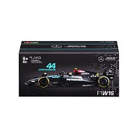 Bburago - RACE Formule F1 v dekorativním boxu, Mercedes-AMG Petronas W15 (2024), #44 Hamilton, 1:43