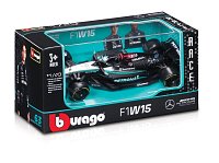 Bburago - RACE Formule F1, Team Mercedes-AMG Petronas W15 (2024), #63 George Russell, 1:43