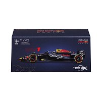 Bburago-RACE Formule F1 v dekorativním boxu, Oracle Red Bull Racing RB20 (2024), #1 Verstappen, 1:43