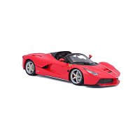 Bburago - RACE+PLAY, Ferrari LaFerrari Aperta, červená, 1:24