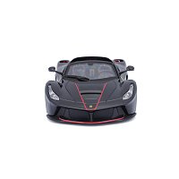 Bburago - RACE+PLAY, Ferrari LaFerrari Aperta, černá metalíza, 1:24