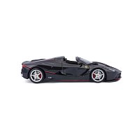 Bburago - RACE+PLAY, Ferrari LaFerrari Aperta, černá metalíza, 1:24