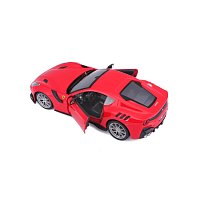 Bburago - RACE+PLAY, Ferrari F12tdf, červená, 1:24