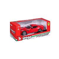 Bburago - RACE+PLAY, Ferrari F12tdf, červená, 1:24