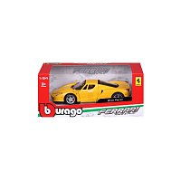 Bburago - RACE+PLAY, Enzo Ferrari, žlutá, 1:24