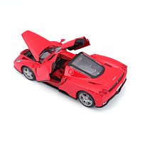 Bburago - RACE+PLAY, Enzo Ferrari, červená, 1:24