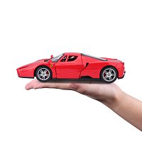 Bburago - RACE+PLAY, Enzo Ferrari, červená, 1:24