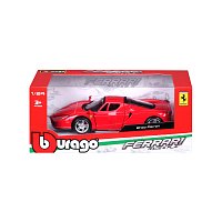 Bburago - RACE+PLAY, Enzo Ferrari, červená, 1:24