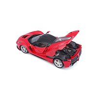 Bburago - RACE+PLAY, Ferrari LaFerrari, červená, 1:24