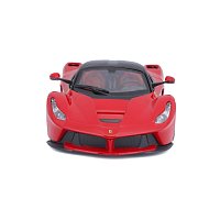Bburago - RACE+PLAY, Ferrari LaFerrari, červená, 1:24