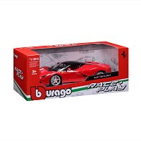 Bburago - RACE+PLAY, Ferrari LaFerrari, červená, 1:24