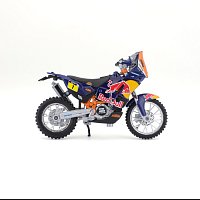 Bburago - Motocykl Red Bull KTM Factory Racing, KTM 450 Rally - Dakar Rally, 1:18