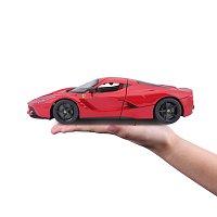 Bburago - RACE+PLAY, Ferrari LaFerrari, červená, 1:18