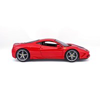 Bburago - RACE+PLAY, Ferrari 458 Speciale, červená, 1:18