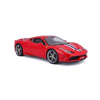 Bburago - RACE+PLAY, Ferrari 458 Speciale, červená, 1:18