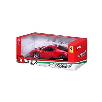 Bburago - RACE+PLAY, Ferrari 458 Speciale, červená, 1:18