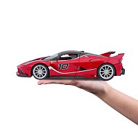 Bburago - RACE+PLAY, Ferrari FXX K, červená, 1:18