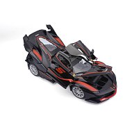 Bburago - RACE+PLAY, Ferrari FXX K, černá, 1:18