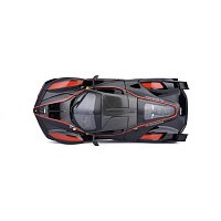 Bburago - RACE+PLAY, Ferrari FXX K, černá, 1:18