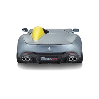Bburago - RACE+PLAY, Ferrari Monza SP1, stříbrná, 1:18