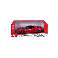 Bburago - RACE+PLAY, Ferrari SF90 Stradale, červená, 1:18
