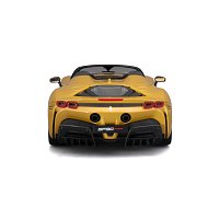 Bburago - RACE+PLAY, Ferrari SF90 Spider, zlatá, 1:18