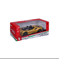 Bburago - RACE+PLAY, Ferrari SF90 Spider, zlatá, 1:18