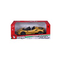 Bburago - RACE+PLAY, Ferrari SF90 Spider, zlatá, 1:18