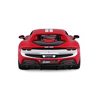 Bburago - RACE+PLAY, Ferrari 296 GTB ASSETTO FIORANO, červená, 1:18