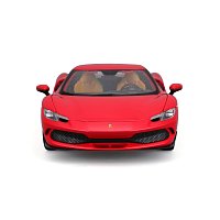 Bburago - RACE+PLAY, Ferrari 296 GTB, červená, 1:18