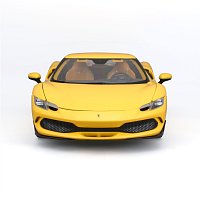 Bburago - RACE+PLAY, Ferrari 296 GTB, žlutá, 1:18