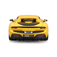 Bburago - RACE+PLAY, Ferrari 296 GTB, žlutá, 1:18