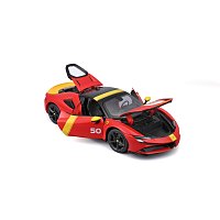 Bburago - RACE+PLAY, Ferrari SF90 STRADALE ASSETTO FIORANO, červená 1:18