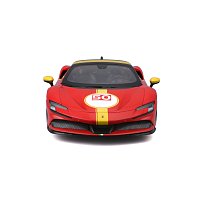 Bburago - RACE+PLAY, Ferrari SF90 STRADALE ASSETTO FIORANO, červená 1:18