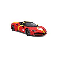 Bburago - RACE+PLAY, Ferrari SF90 STRADALE ASSETTO FIORANO, červená 1:18