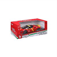 Bburago - RACE+PLAY, Ferrari SF90 STRADALE ASSETTO FIORANO, červená 1:18