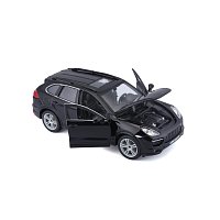 Bburago - Auta HOBBY, Porsche Cayenne Turbo, černá, 1:24