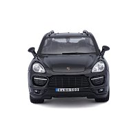 Bburago - Auta HOBBY, Porsche Cayenne Turbo, černá, 1:24