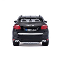 Bburago - Auta HOBBY, Porsche Cayenne Turbo, černá, 1:24