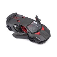 Bburago - Auta HOBBY, Lamborghini Sesto Elemento, šedá metalíza, 1:24