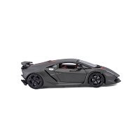 Bburago - Auta HOBBY, Lamborghini Sesto Elemento, šedá metalíza, 1:24
