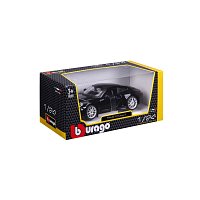 Bburago - Auta HOBBY, Porsche 911 Carrera S, černá, 1:24